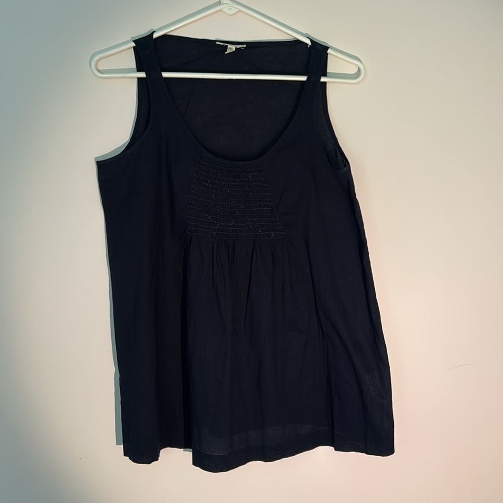 Chic Deep Blue Sleeveless top